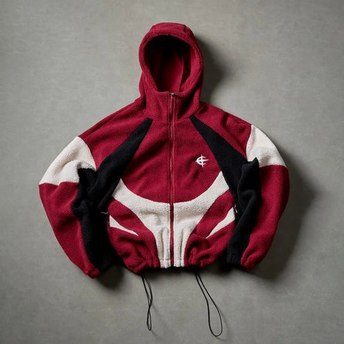 Oversized Polar Fleece Jacket